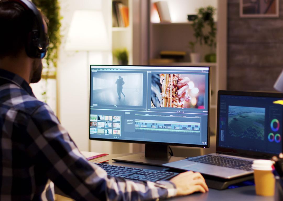 Film and video editors